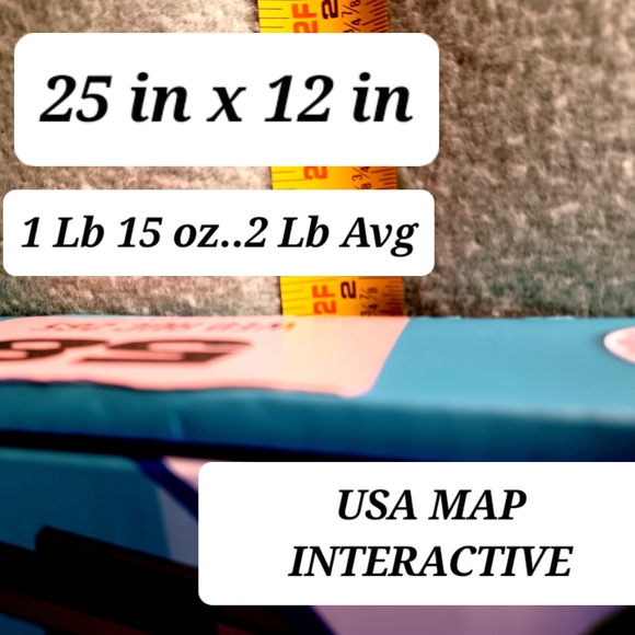 USA interactive Map learning toy for kids. - Picture 7 of 10